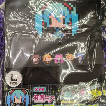 하츠네 미쿠 소리에 반응하여 빛나는 T셔츠 L 사이즈