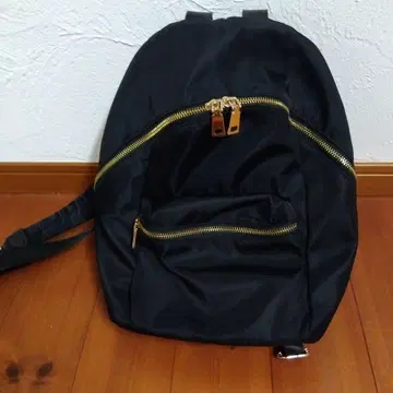 ozoc 블랙 나일론 백팩 새상품급