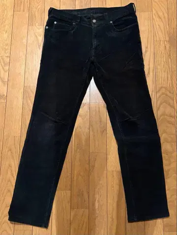 relume 블랙 코듀로이 팬츠 M