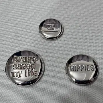 cast of vices 925 STERLING SILVER BADGE