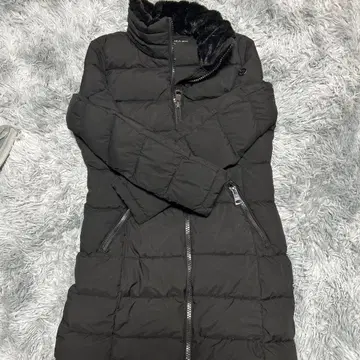 ANDREW MARC 블랙 롱 다운 자켓 M