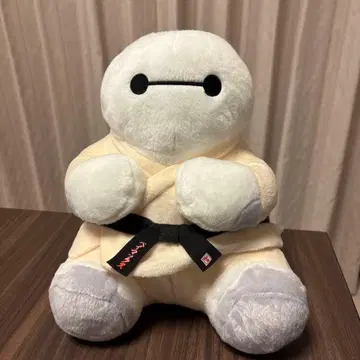 베이맥스 포동포동 앉아 초BIG 봉제 인형 약 30cm 디즈니 도복