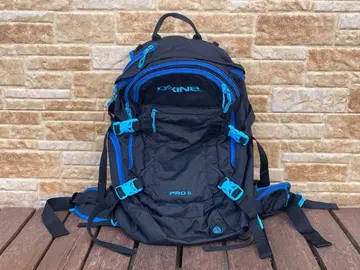 DAKINE PRO II 백팩 블랙/파랑 26L 스노우보드