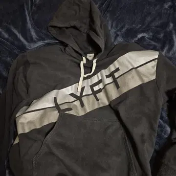 LYFT XL 블랙 후드티