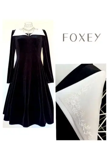 벨로아 느와르 폭시 NYDress 프티 플라워 원피스 40