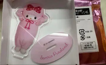 산리오 퓨로랜드 라이브 캐릭터즈 아크릴 스탠드 마이 스위트 피아노