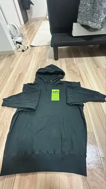 xgirl 미도리 후드 부착 후드티