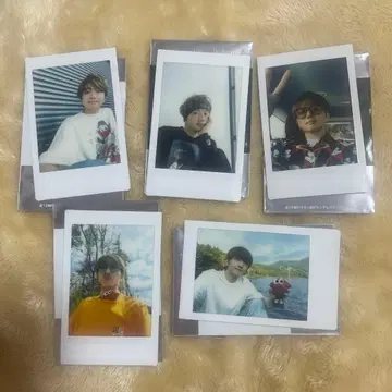 Nissy 4th LIVE 회장 한정판 혜택 셀카 폴라로이드 브로마이드