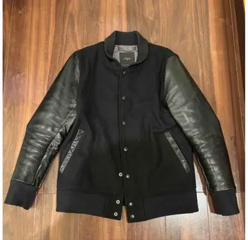 Magine 바시티 자켓 블랙