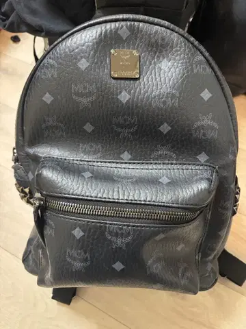 MCM 블랙 백팩
