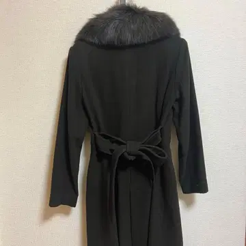 고급 브라운 롱 코트 ( M )