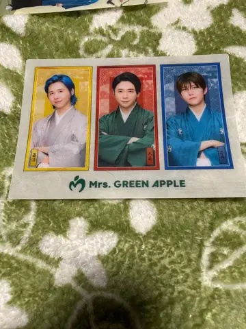 Mrs. GREEN APPLE 엽서 3장 세트