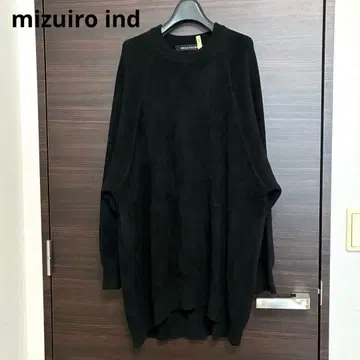 [컨디션 최상] mizuiro ind 몰얀 래글런 슬리브 풀오버 니트
