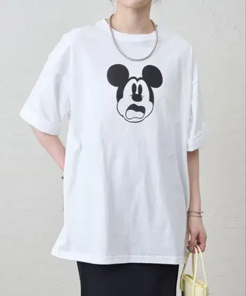 SHENERY 미키마우스 T셔츠 화이트