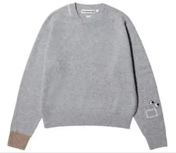 새상품 유니클로 x 안야 힌드마치 프리미엄 라무 크루넥 스웨터 L