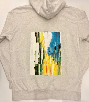 UNISON SQUARE GARDEN 페인팅 후드티 XL 사이즈