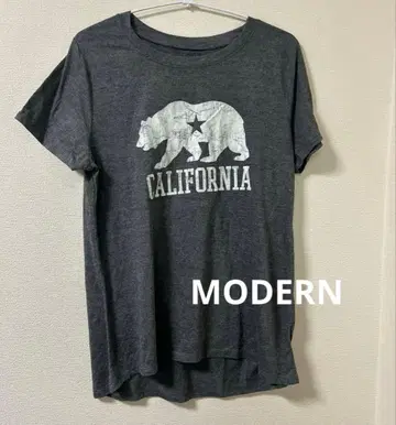 새상품급 MODERN 캘리포니아 T셔츠 다크 그레이