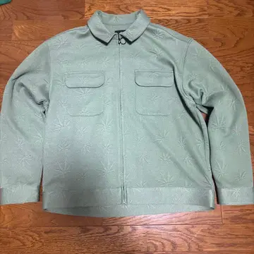 HUF 그린 긴팔 셔츠 S