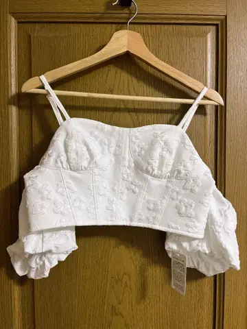 poppy 플라워 무늬 뷔스티에 아사기니뇨