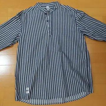 CHUMS 스트라이프 풀오버 셔츠 M