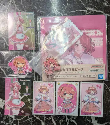 컬러풀 피치 노아 8종 세트 카라피치 굿즈 카라피치 Noa