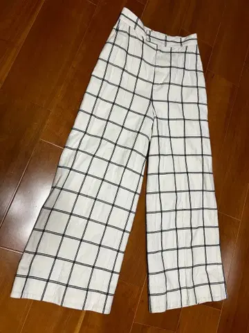 셀포드 체크 플레어 팬츠 36