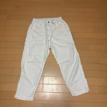 Lee 와이드 팬츠 화이트