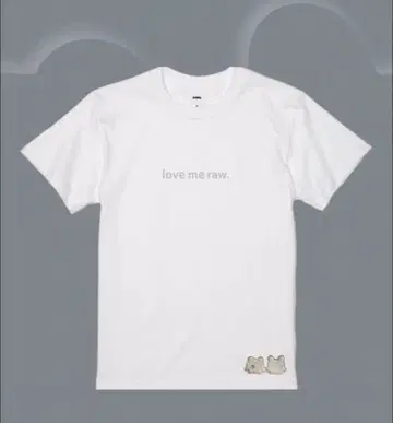 러브이즈 x kwl 티셔츠 L 사이즈 화이트