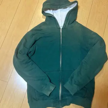 90s 더블 페이스 후드티 서멀 페이드