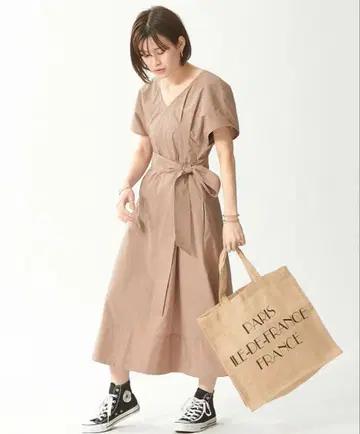 Rouge vif la cle 턱 원피스