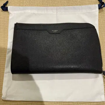 PELLE MORBIDA 블랙 클러치백