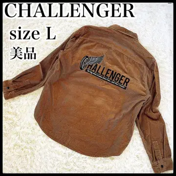 챌린저 코듀로이 긴팔 셔츠 남성용 나가세 토모야 바이크 투링