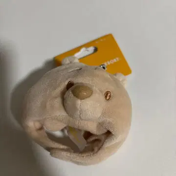 디즈니 곰돌이 푸 팬캡 키링 키체인 베이지