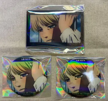 진격의 거인 아르민 캔뱃지 아크릴 카드