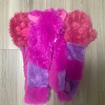 체셔 고양이 팬 캡 머플러