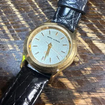 mila schon 밀라 쇤 솔라 손목시계 골드 작동 있음