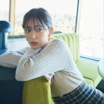 [ PROPORTION ] 페더 케이블 플레어 슬리브 니트 M 그레이