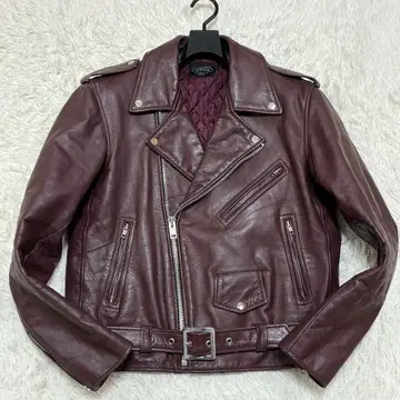 혼 웍스 레어 LL 소가죽 더블 라이더 자켓 퀼팅 가죽