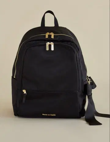 Maison de FLEUR 메종 드 플뢰르 백팩 블랙