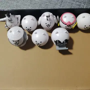 챤코 대전쟁 캡슐 토이 8개 세트