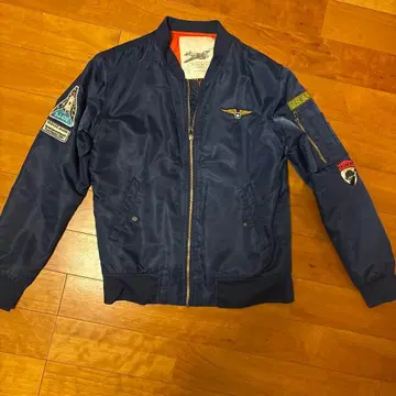 MA-1 플라이트 자켓 네이비 L 사이즈