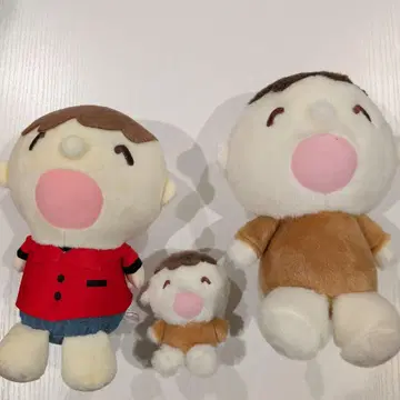 캐릭터 봉제 인형 3체 세트 모두의 타보