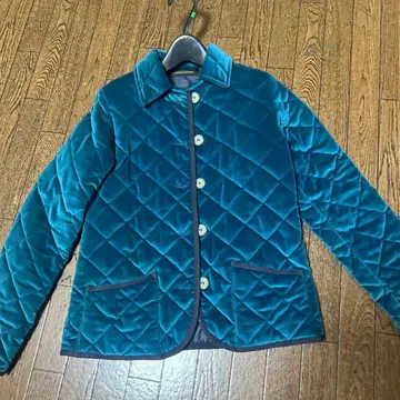 MACKINTOSH 터콰이즈 퀼팅 자켓 34