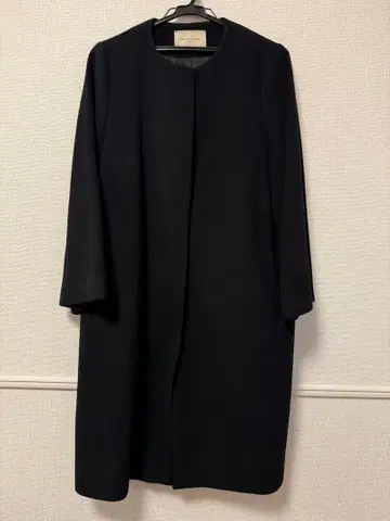 UNITED ARROWS 노카라 롱 코트 38