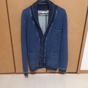 맥그레거 클래식 아우터 데님 L 파랑 면 캐주얼 평상복