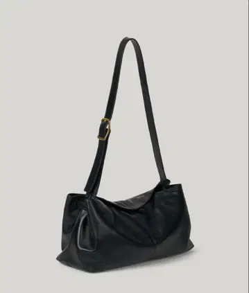 LUMEN Brise 숄더백 램 가죽 소프트 블랙 경량