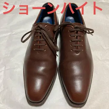 숀 하이 브라운 홀 컷 호윈사 크롬엑셀 22.5cm