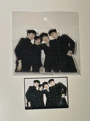 라이치 히카리 클럽 타미야 카네다 다프 니코 아크릴 스탠드 카드