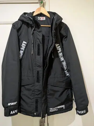 Aape XL 다운 자켓과 L 자켓