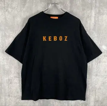 KEBOZ 케보즈 T셔츠 두꺼운 원단 블랙 오버 사이즈